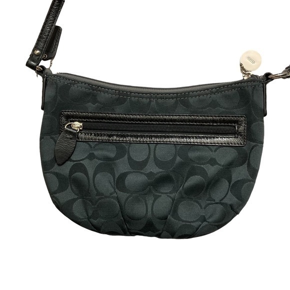 Coach Black Signature C Swingpack